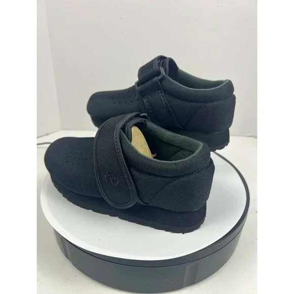 Pedors Womens 8.5 Wide Men's 6.5W Black Comfort Diabetic Adjustable Strap Shoes